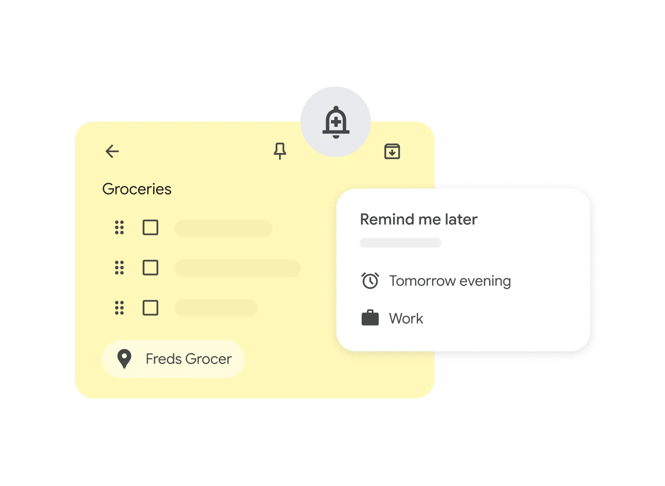 Setting reminders