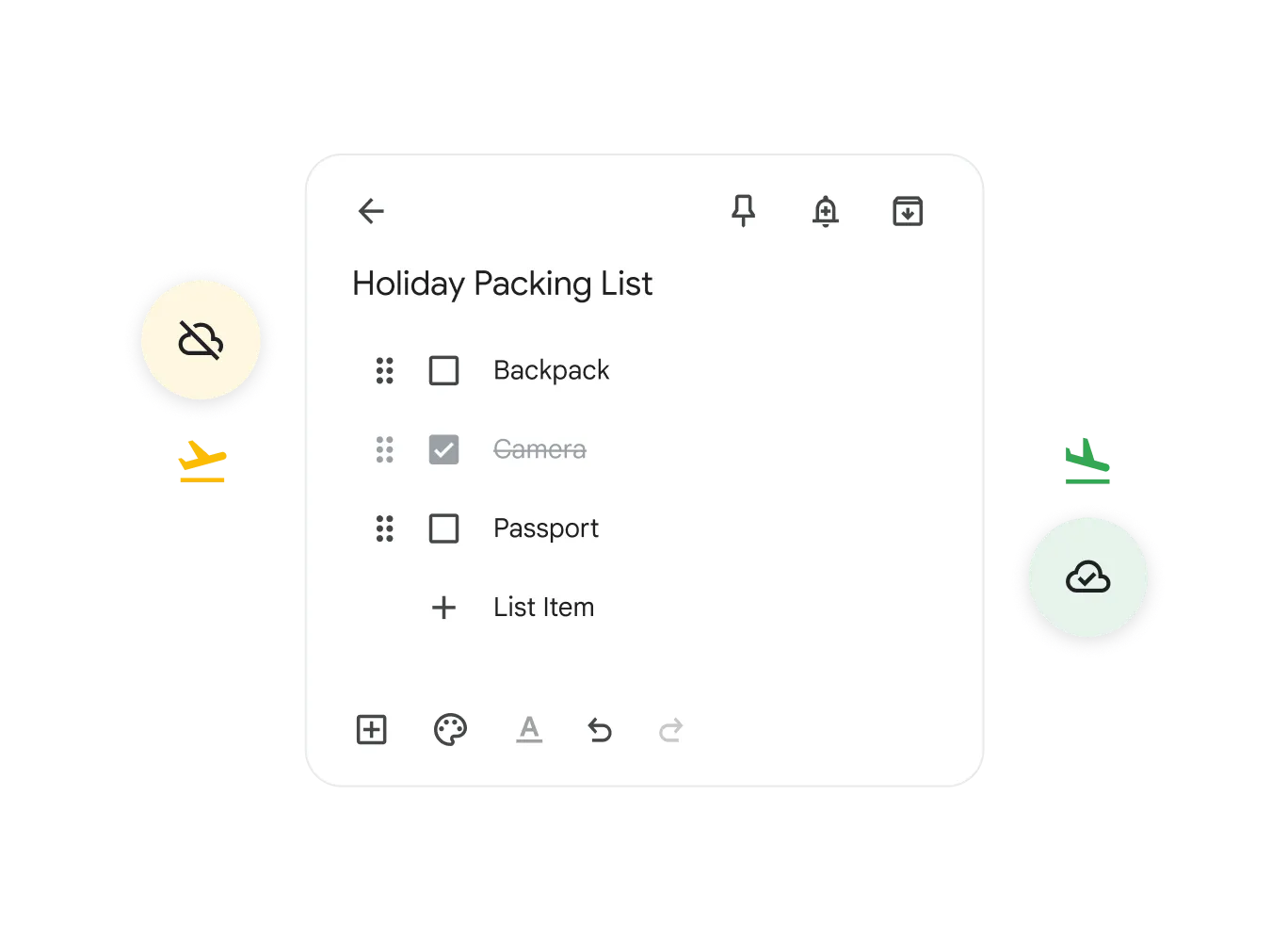 Sharing notes